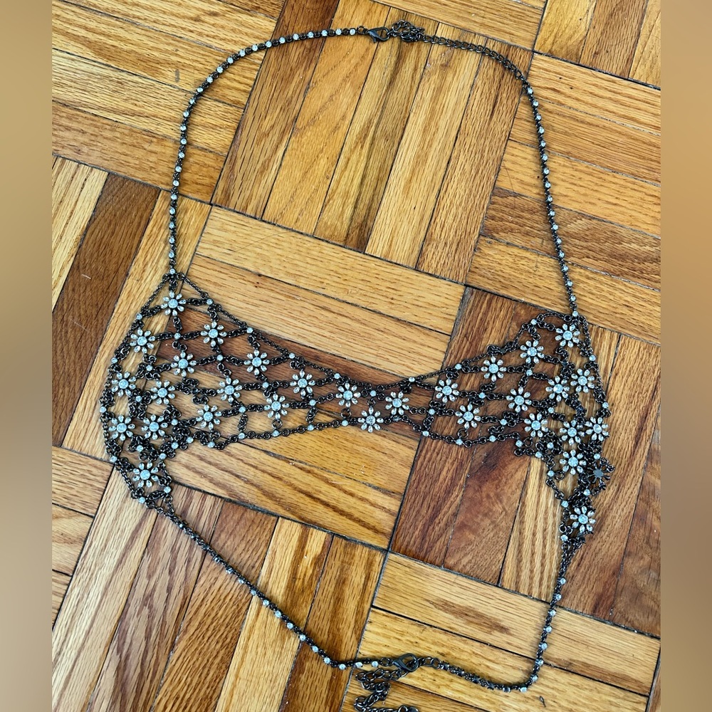 Zara Daisy Chain Crystal Bra